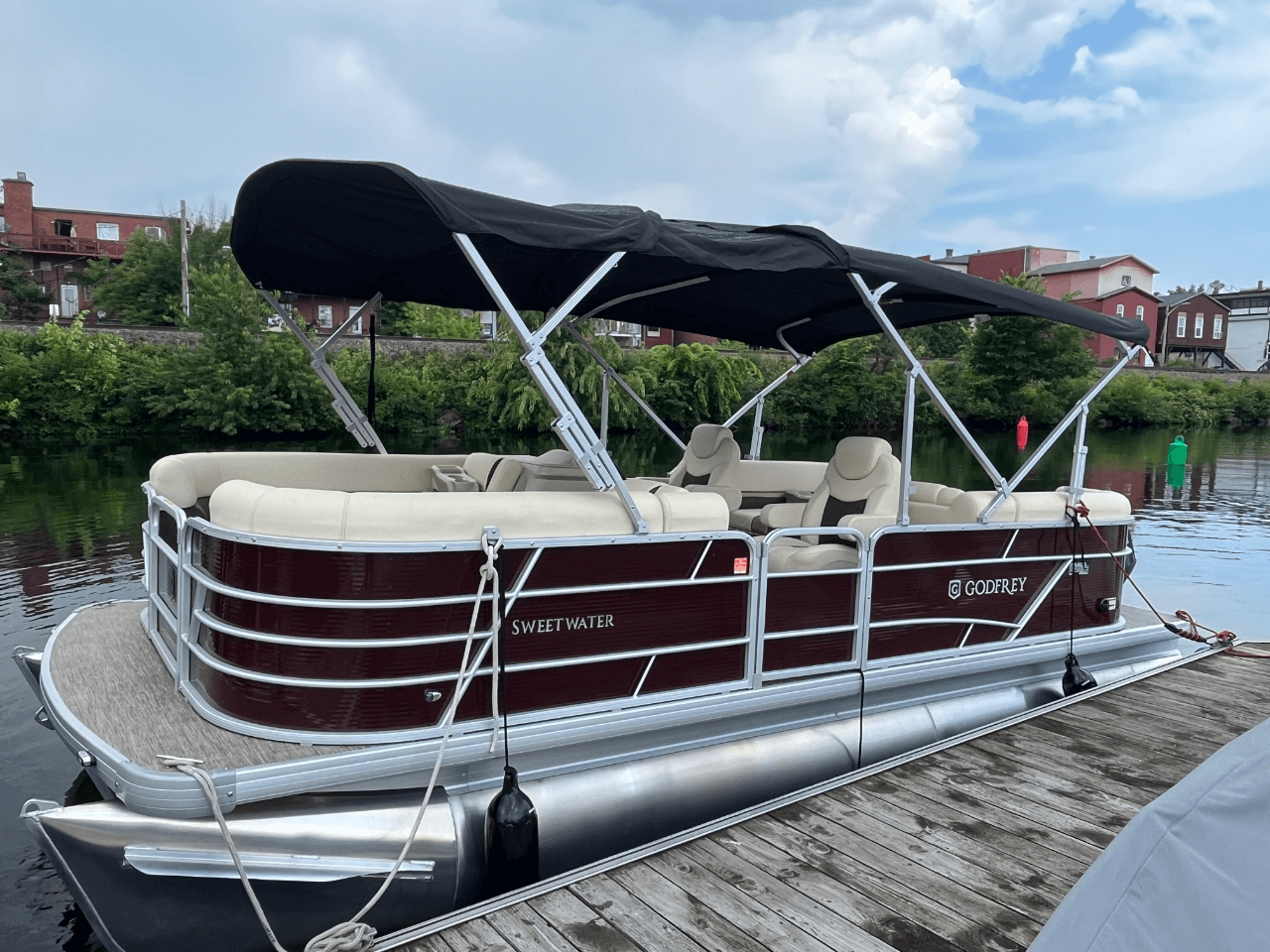Ponton Godfrey SweetWater 2186SB Rouge-image
